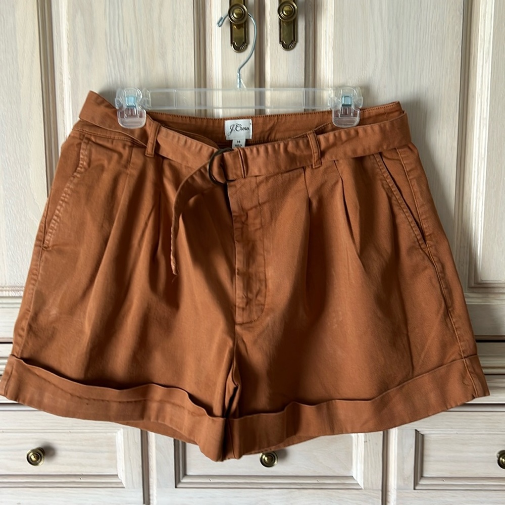 JCrew twill shorts
